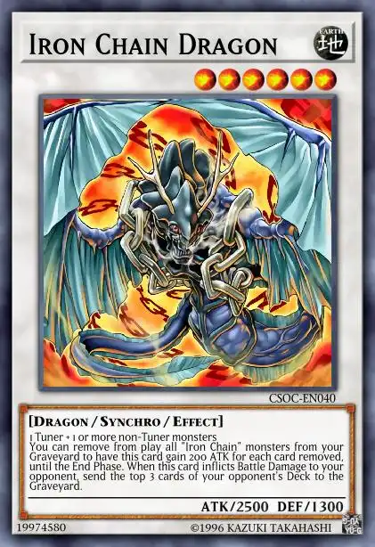 Edison Rulings for Iron Chain Dragon